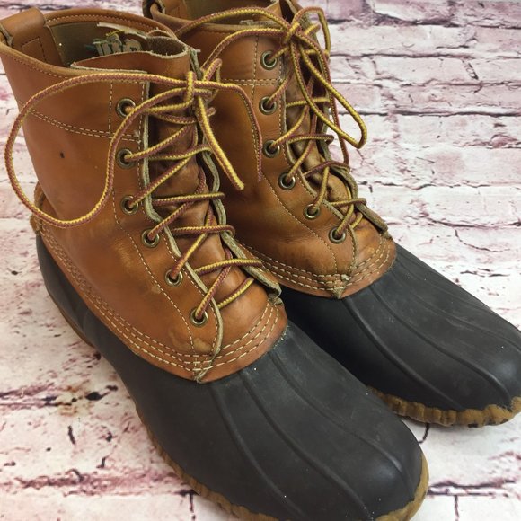 Men\'s L.L. Bean Winter Brown Size 9M Snow  Boots main image 5